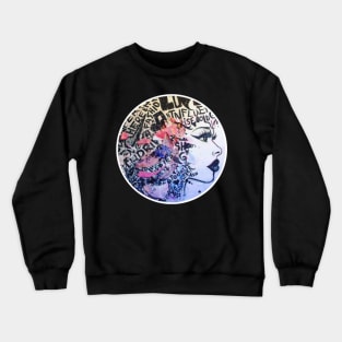 Afro Hair Words Art Black Expression Crewneck Sweatshirt